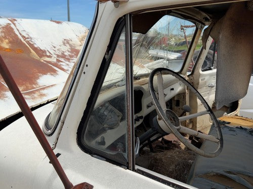 67-72 Ford F350 Driver Left Front Vent Window Small Door Glass With Frame Oem