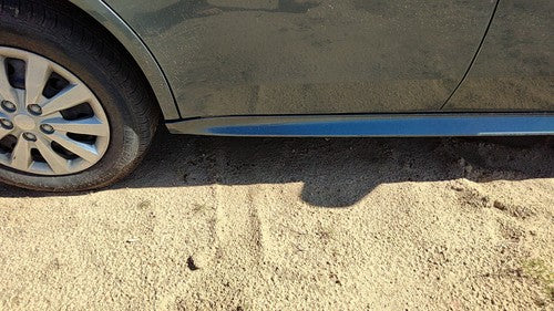 04-08 Grand Prix Passenger Right Lower Rocker Panel Moulding Side Stealth Gray