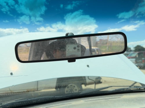 2000-2004 Ford F150 Inside Rear View Mirror Oem Windshield Mounted 2L1Z17700Aa