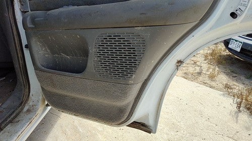98-03 Blazer Passenger Right Rear Door Trim Panel With Switches Back Gray 92H