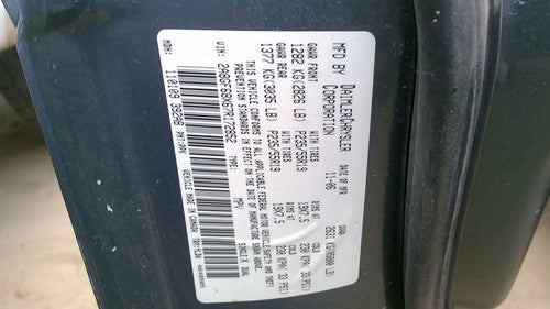 04-08 Pacifica Driver Left Front Spindle Steering Knuckle With Wheel Hub