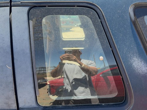 1991-1997 Ford Explorer 2 Dr Driver Left Rear Quarter Glass Back Side Window Oem