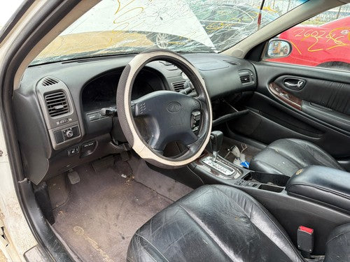 2000-2001 Infiniti I30 Driver Left Sun Visor Oem Homelink Illuminated Black