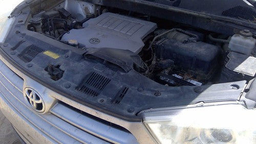 11-13 Toyota Highlander Top Plastic Cover Above Radiator Support Upper Shield