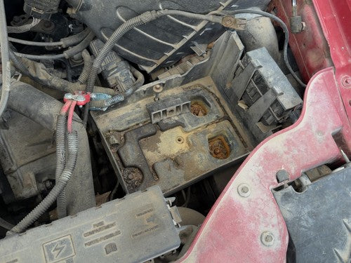 2000-2007 Ford Taurus Complete Battery Box Mount Tray With Hold Down Oem