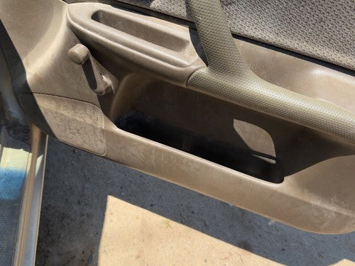 1999-2000 Mazda Protege Dx Passenger Right Front Door Trim Panel Manual Brown