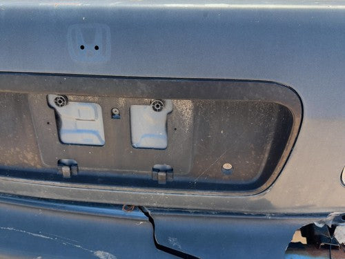 1996-2000 Honda Civic License Plate Trim Surround Panel Oem Tail Trunk Finish