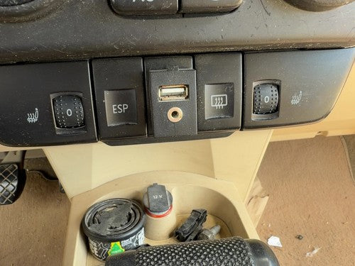 2006-2010 VW Beetle Convertible ESP and Rear Defrost Switch Set OEM Black