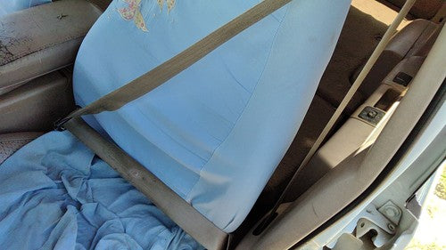 1991-1994 Ford Explorer Driver Left Front Seat Belt Retractor Oem Shoulder Tan