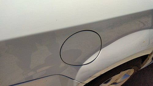 2008-2012 Chevy Malibu Fuel Tank Door With Hinge Gas Lid Oem Filler White 50U