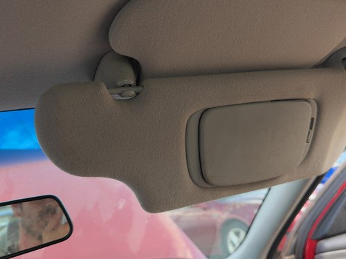 2000-2003 Ford Taurus Passenger Right Sun Visor Oem Illumination Gray
