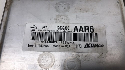 09-12 Gmc Canyon Electronic Control Module Computer Ecm Ecu 3.7L At 4X4 12636659