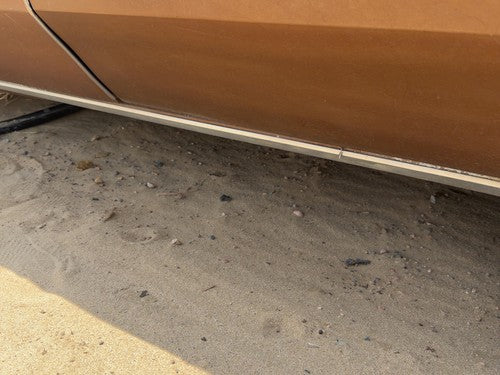 1974 Chevy Impala Driver Left Lower Rocker Panel Moulding Side Skirt Oem
