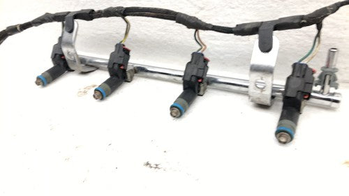 08-10 Pt Cruiser Complete Fuel Rail With Injectors Set Loaded Oem 2.4L 4891573Ab