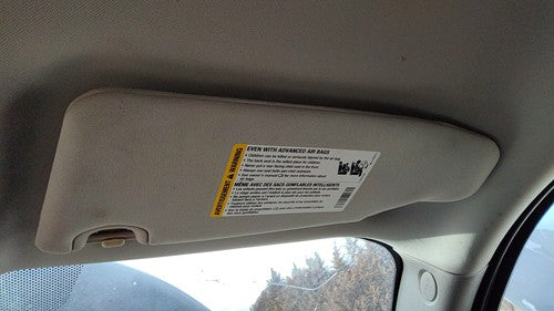 2006-2011 Chevy Hhr Passenger Right Sun Visor Oem 25788230