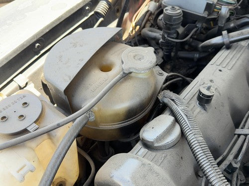 1980 Mercedes 450SL 107 Coolant Reservoir Radiator Overflow Tank Bottle OEM 4.5L