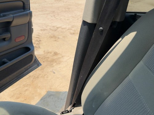 02-05 Dodge Ram 1500 Quad Cab Passenger Right Lower B-Pillar Trim Dark Gray