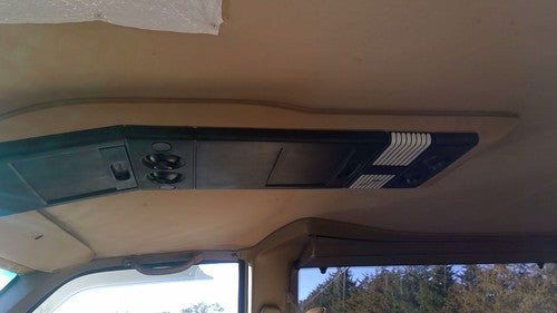 1995-2005 Chevy Astro Center Overhead Console Oem Dome Light Map Lamp Cubby Tan