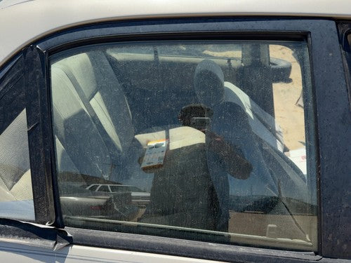1999-2003 Mazda Protege Dx Passenger Right Rear Side Window Door Glass Oem Back