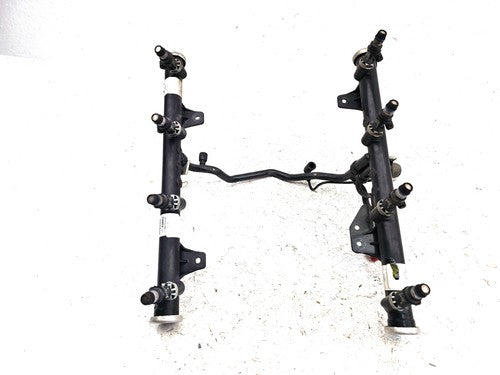 2001-2007 Silverado 1500 Complete Fuel Rail With Injectors Set Loaded Oem 5.3L