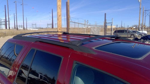 2008 Chevy Trail Blazer Luggage Rack Cross Bars Only Oem Roof With End Caps