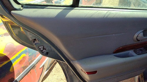 00-02 Lesabre Buick Lesabre Driver Left Rear Door Trim Panel With Switches Back