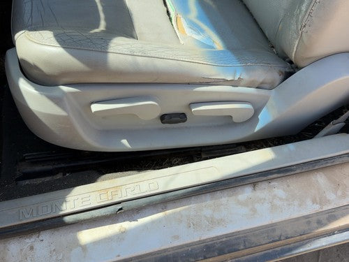 06 Monte Carlo Driver Left Side Power Seat Switch With Trim Panel Oem Gray 832