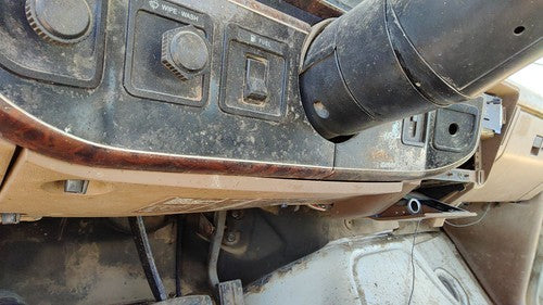 1987-1991 Ford F150 Lower Dash Under Column Knee Bolster Trim Panel Oem Brown