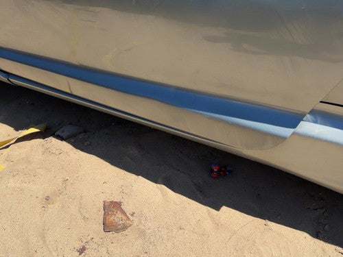 06-12 Eclipse Driver Left Lower Rocker Panel Moulding Oem Hatchback Silver