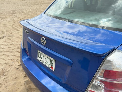 2007-2012 Nissan Sentra Rear Spoiler Back Wing Oem 2.0L Blue B17 96030Et80C