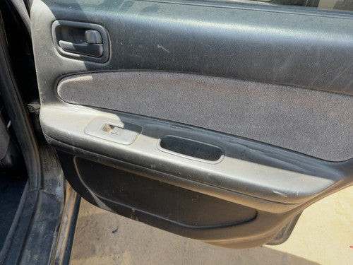 1998 Nissan Maxima Passenger Right Rear Door Trim Panel With Switches Back Black