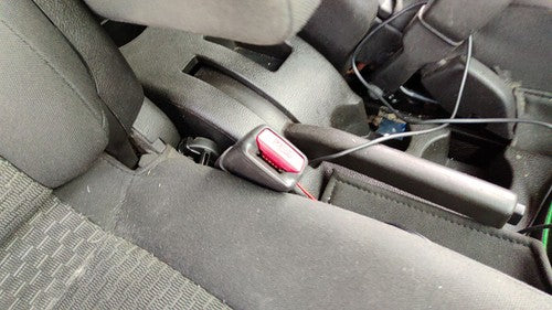 2006-2011 Chevy Hhr Passenger Right Front Seat Belt Buckle Receiver Black 19B