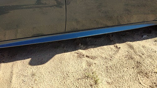 04-08 Grand Prix Passenger Right Lower Rocker Panel Moulding Side Stealth Gray