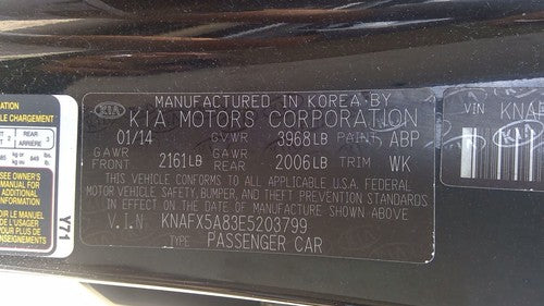 2014-2016 Kia Forte Timing Cover Oem 2.0L 213502E030