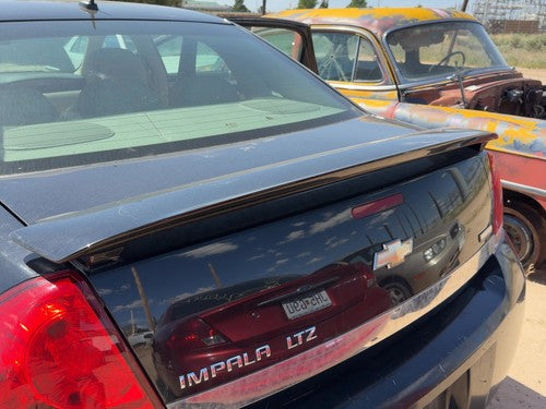 2006-2016 Chevy Impala Rear Spoiler Back Wing Oem Black 41U 19120798