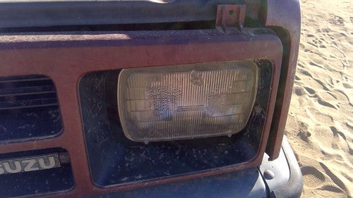 1981-1987 Isuzu Pup Pickup Driver Left Head Light Oem Front Lamp With Bracket