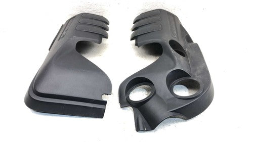 2008-2009 Pontiac G6 Engine Cover Pair Set Oem 3.6L Pair Tabs Broke 92068795