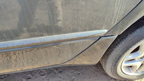98-04 Intrepid Driver Left Rear Moulding From Door Back Trim Steel Blue Pbq