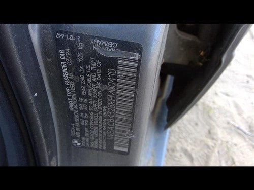 1994 Bmw 325I Dash Information Display Button Assembly Oem