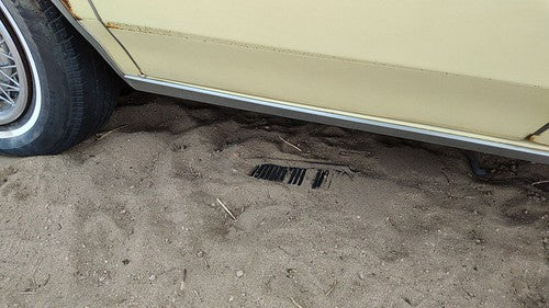 1980 Cadillac Deville Passenger Right Lower Rocker Panel Moulding Side Skirt Oem