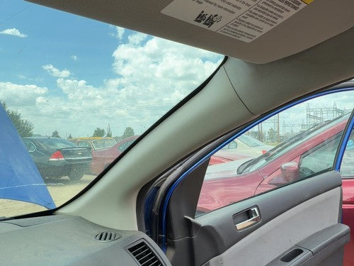 10-12 Sentra Passenger Right A Pillar Trim Windshield Post Panel Oem Charcoal X