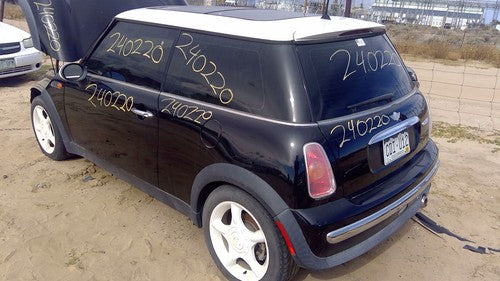 2002-2006 Mini Cooper Driver Left Rear Quarter Glass Back Side Window Oem