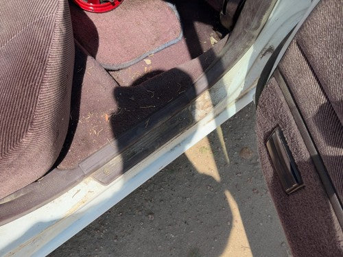 86-89 Accord Lx Passenger Right Rear Lower Sill Plate Step Trim Panel Oem Sedan