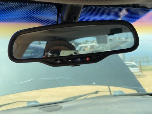 00-04 Seville Inside Rear View Mirror Oem Windshield Mounted With Compass
