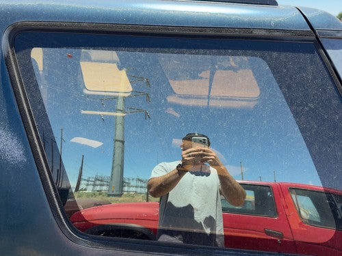 1991-1997 Ford Explorer 2 Dr Driver Left Rear Quarter Glass Back Side Window Oem