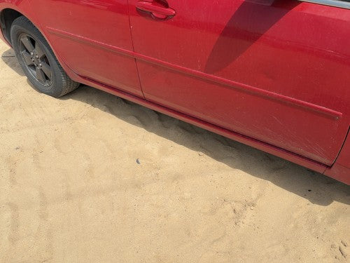 06-08 Impala Passenger Right Lower Rocker Panel Moulding Oem Precision Red 27U