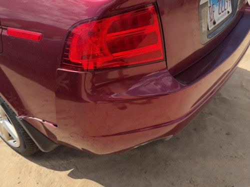 2004-2006 Acura Tl Rear Bumper Cover Assembly Oem Back Redondo Red 04715Sepa90Zz
