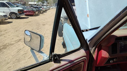 80-91 Ford F150 Driver Left Front Vent Window Small Door Glass With Frame Oem