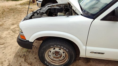 1994-2004 S10 Pickup Driver Left Front Fender Oem White 50U 12377871