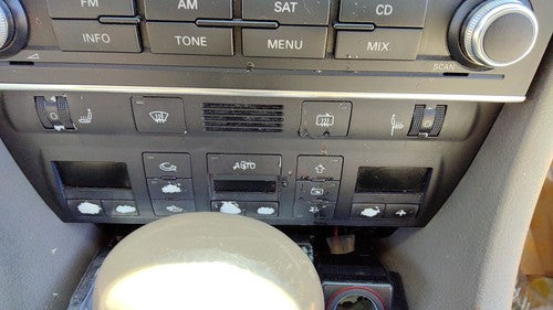 1999-2002 Audi A6 Temperature Control Module In Dash Heater Ac Head Unit Oem